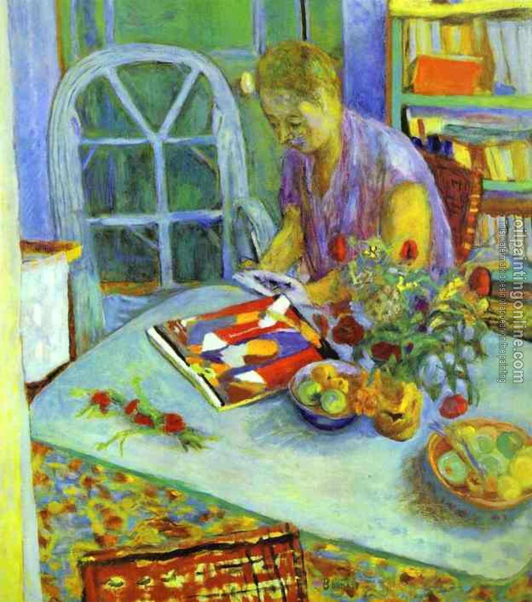 Pierre Bonnard - A Woman in a Room